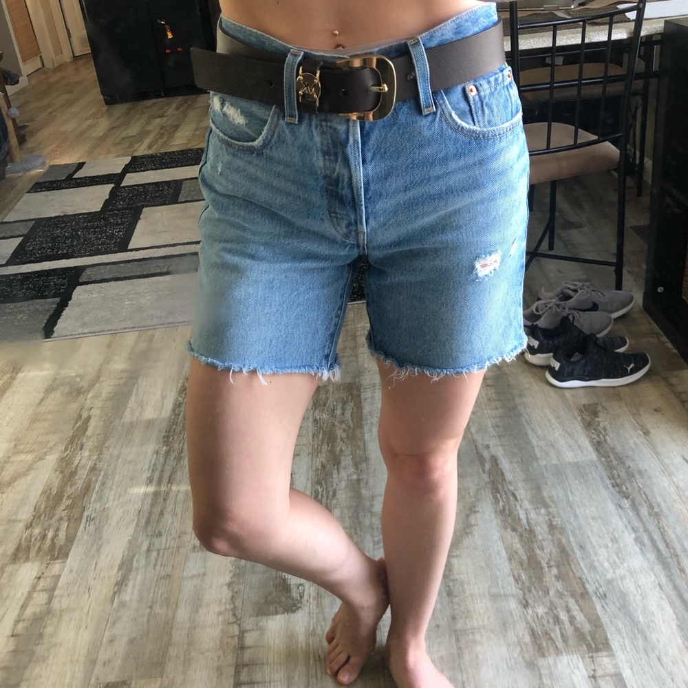 Levi’s 501 Cotton Bermuda Shorts Worn Once